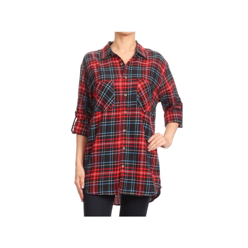 New! Plaid Shirt